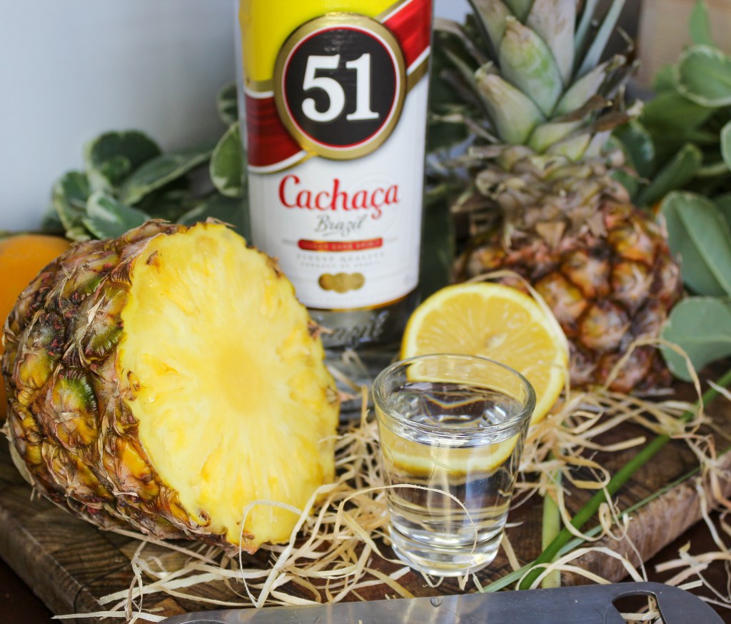 Cachaça 51, tropical composition